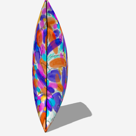 Petals Throw Pillow - My Fanciful