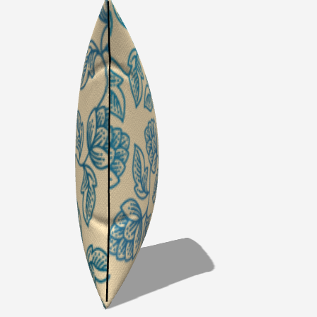 Stylish Blu Leaves Cotton Throw Pillows featuring vibrant leaf patterns, perfect for enhancing your living space.