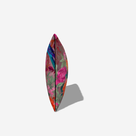 Aviary Bloom Lumbar Pillow