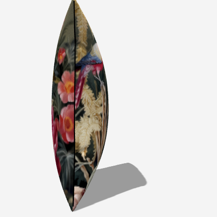 Garden Song Throw Pillow