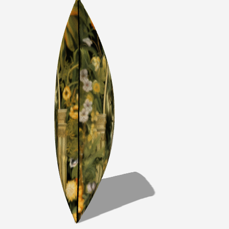 Lush Tropical Throw Pillow