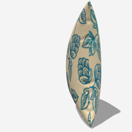 Stylishly enhance your space with Blu Leaves Cotton Throw Pillows featuring vibrant blue leaf patterns on soft cotton.