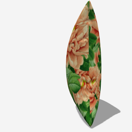 Pink Cabbage Cotton Throw Pillows with floral design, adding vibrant color and style to bedroom decor.