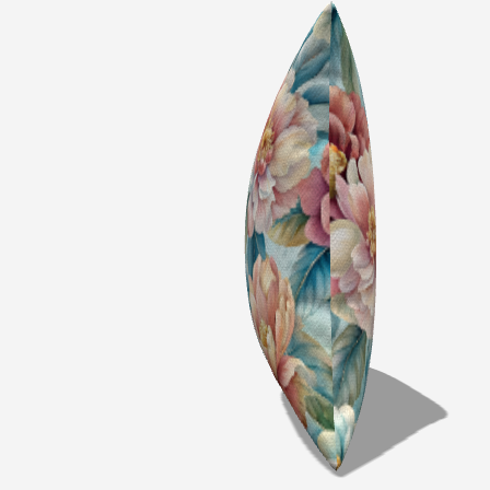 Enhance your space with the Watercolor Floral Cotton Throw Pillow, showcasing vibrant flowers and charming design.
