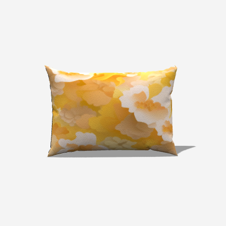 Whimsy Cotton Lumbar Pillow