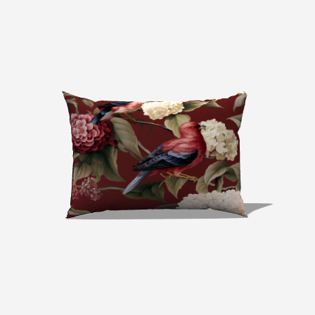 Blossom Nest Lumbar Pillow