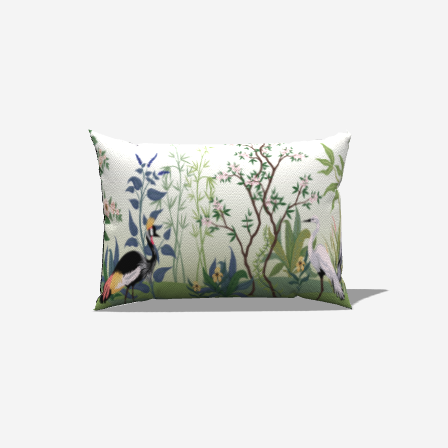 Natures Embrace  Lumbar Pillow