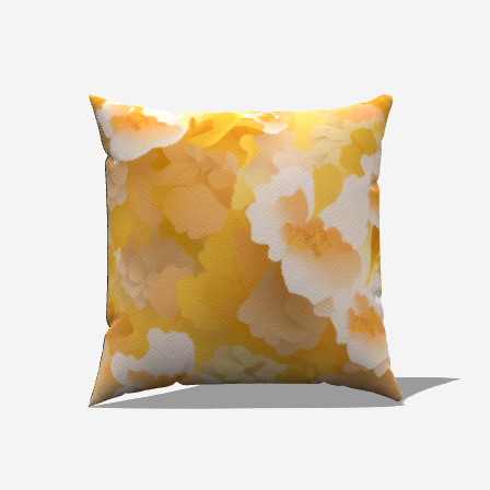 Whimsy Cotton Throw Pillow