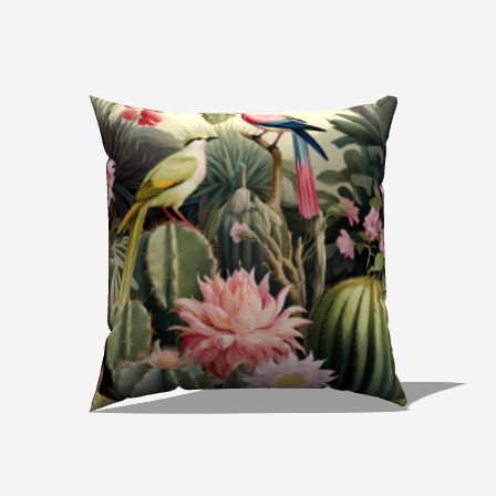 Island Escape Throw Pillow