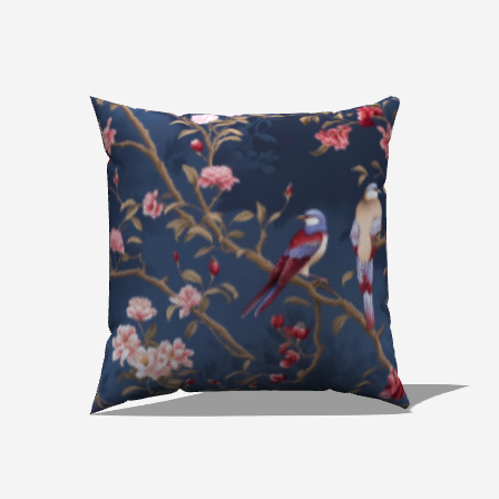 Chirp and Comfort ThrowPillow