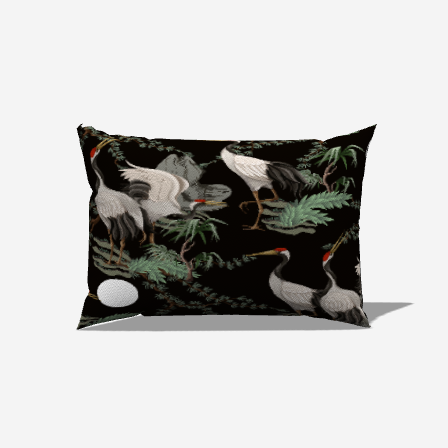 Crane Serenity Lumbar Pillow