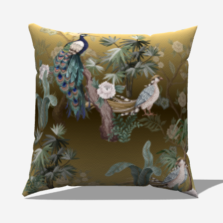Harmony Nest Throw Pillow