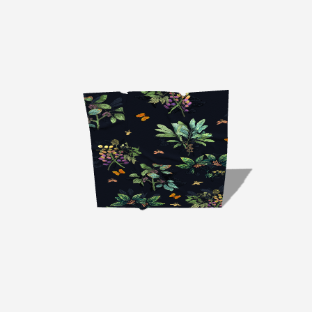 Aged Floral Cotton Napkins