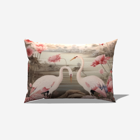 Tranquil Harmony Lumbar Pillow