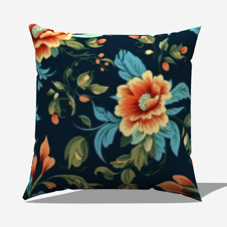 Blooming Throw Pillow