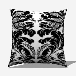 Brocade Throw Pillow