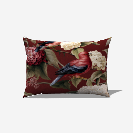 Blossom Nest Lumbar Pillow