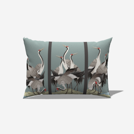 Tranquil Flight Lumbar Pillow