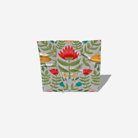 Splendid Floral Cotton Napkins