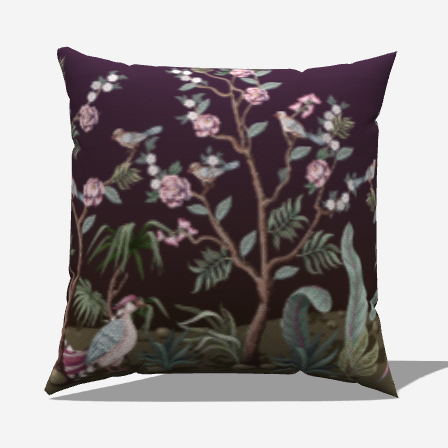 Enchanted Meadow Throw Pillow