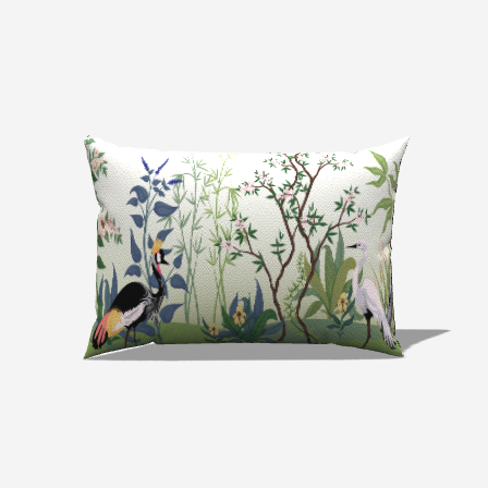 Natures Embrace  Lumbar Pillow