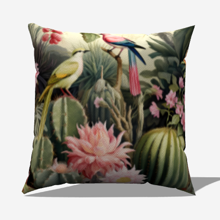 Island Escape Throw Pillow