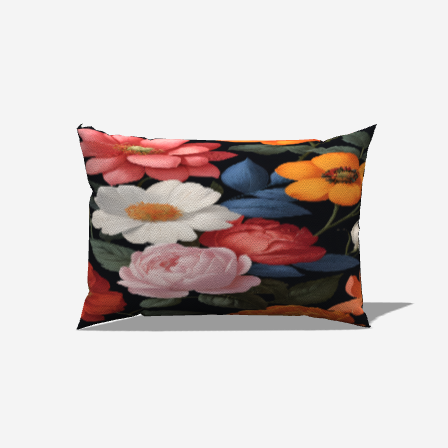 Blooms Lumbar Pillow