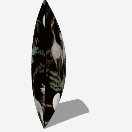 Crane Serenity Throw Pillow