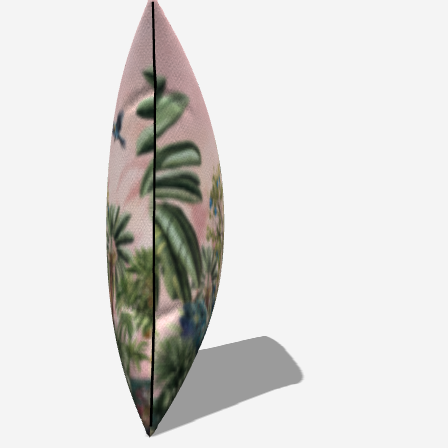 Paradise Pallet Throw Pillow