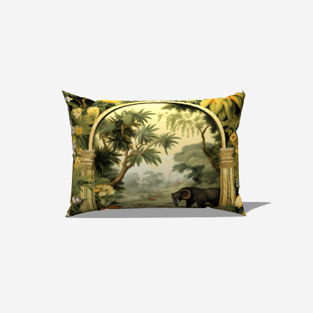Tropical Lumbar Pillow