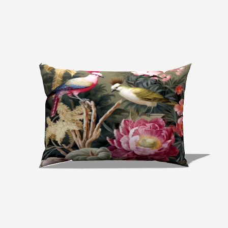 Garden Song Lumbar Pillow