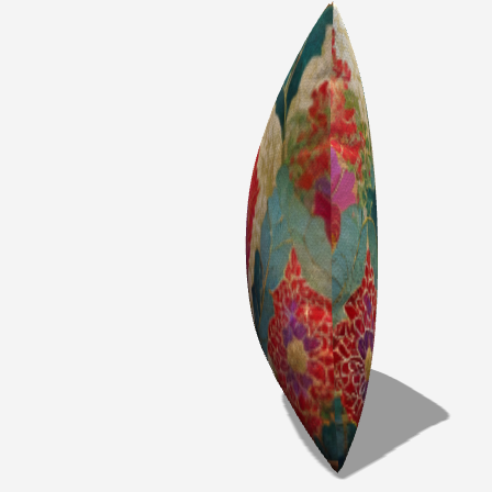 Petal Breeze Throw Pillow