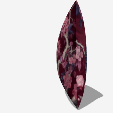 Regal Feather Throw Pillow