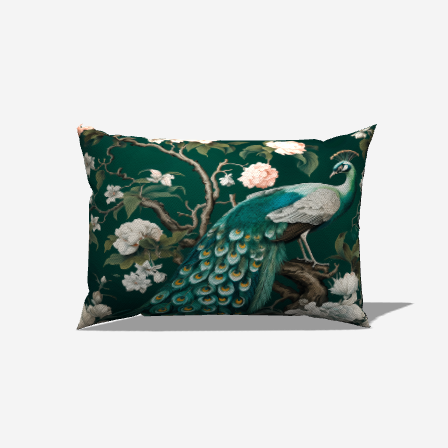 Cotton Twill Lumbar Pillow