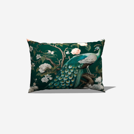 Cotton Twill Lumbar Pillow