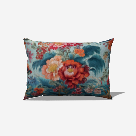 Cotton Twill Lumbar Pillow