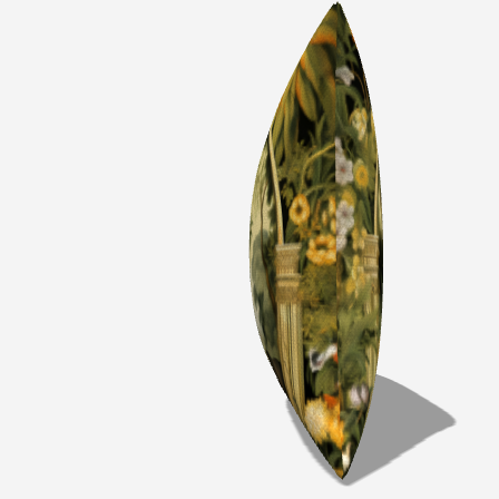 Lush Tropical Throw Pillow