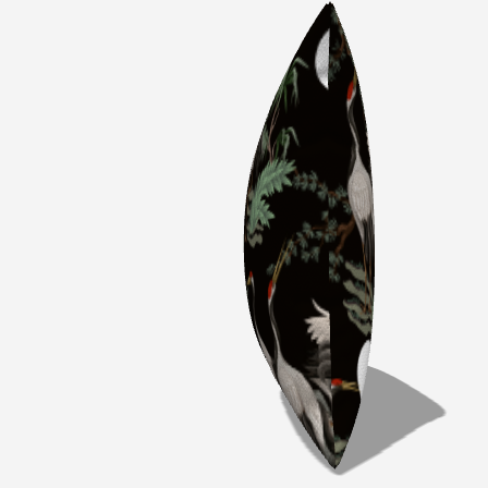 Crane Serenity Throw Pillow