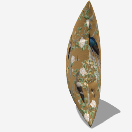 Gilded Garden Whimsy Throw Pillow