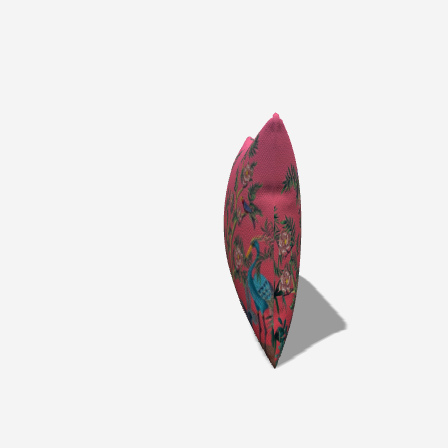 Feathered Floral Dream Pillow