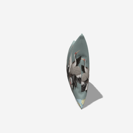 Tranquil Flight Lumbar Pillow