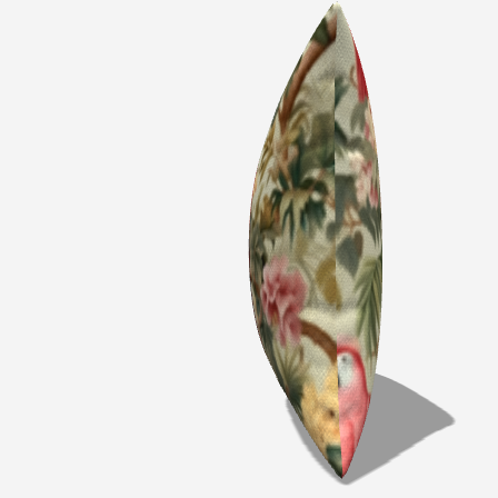 Parrot Paradise Throw Pillow